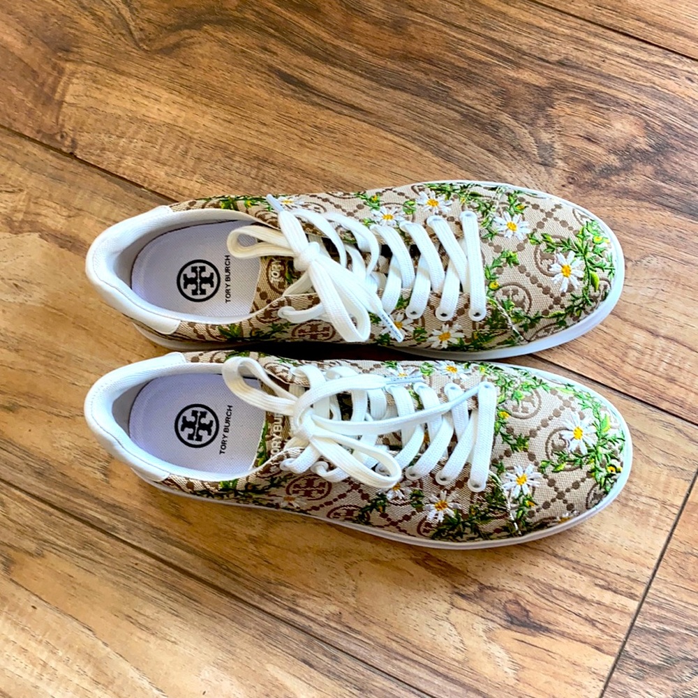 Tory Burch Howell Sneaker  Hazel/Snowwhite